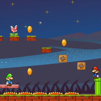 ماريو بروس لإنقاذ الأميرة